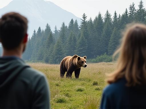 Responsible wildlife viewing tour